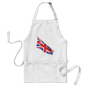Ich höre die Jack Flag Flag UK/Union Schürze