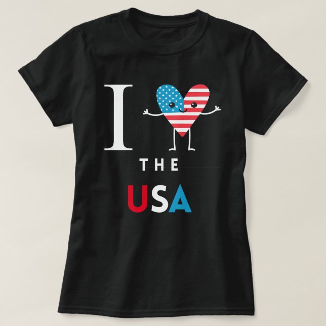Ich höre die schwarzen Frauen in den USA T-Shirt (Design vorne)