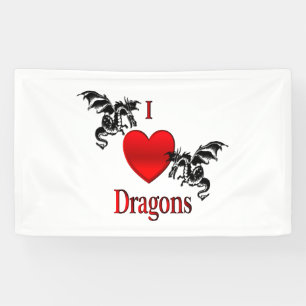 Ich höre Drachen Banner