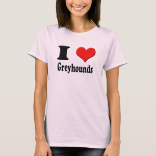 Ich höre Greyhounds-T-Shirt T-Shirt