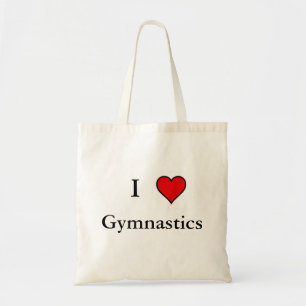 Ich höre Gymnastik Tragetasche