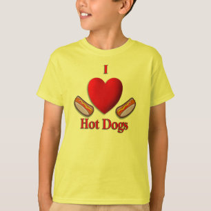 Ich höre heiße Hunde T-Shirt