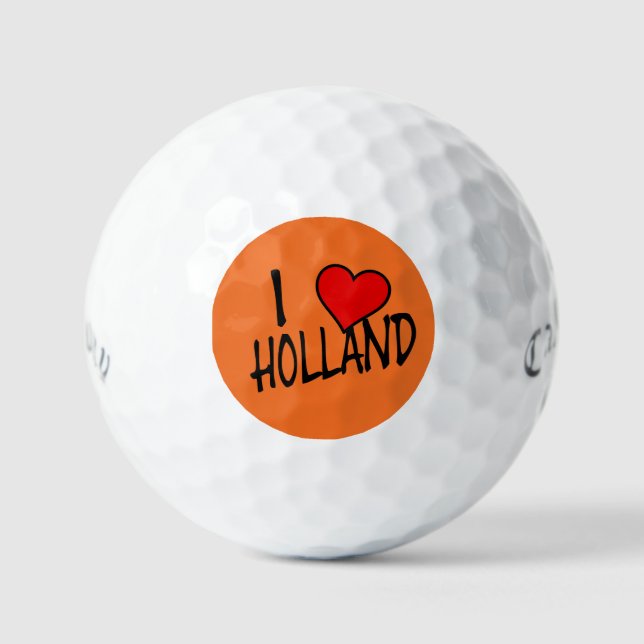 Ich höre Holland bk auf oder css gbt Golfball (Vorderseite)