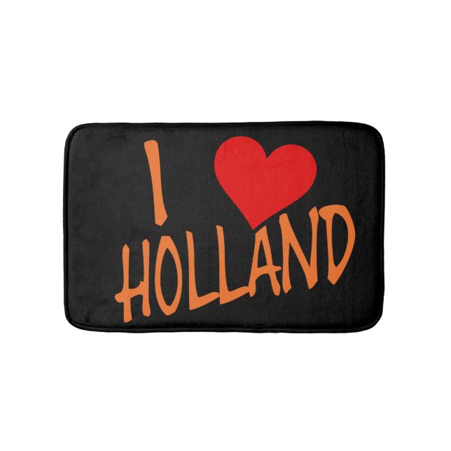 Ich höre Holland oder auf bk bmcnt Badematte (Vorderseite)