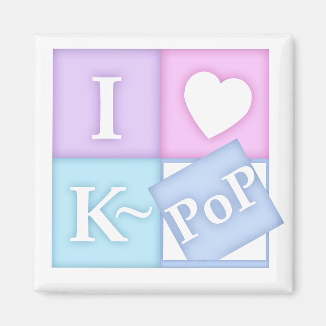 Ich höre K~Pop Magnet (Vorne)