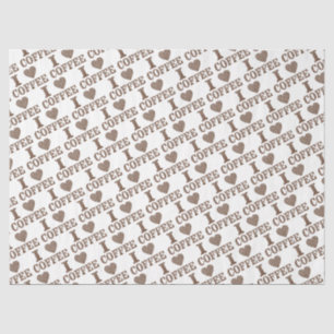 Ich höre Kaffeetapier Seidenpapier