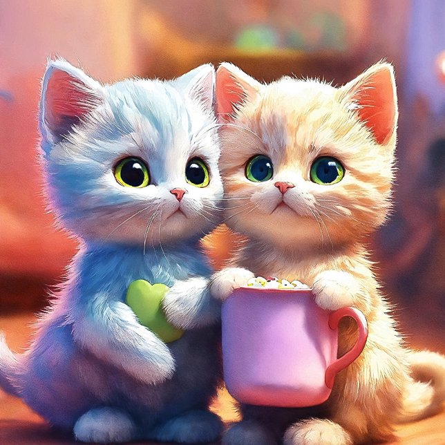 Ich höre Katzen-Design Case-Mate iPhone Hülle (Cute cat design 😍😁)