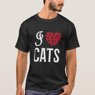 Ich höre Katzen Haustier Katze Besitzer I Liebe Ka T-Shirt
