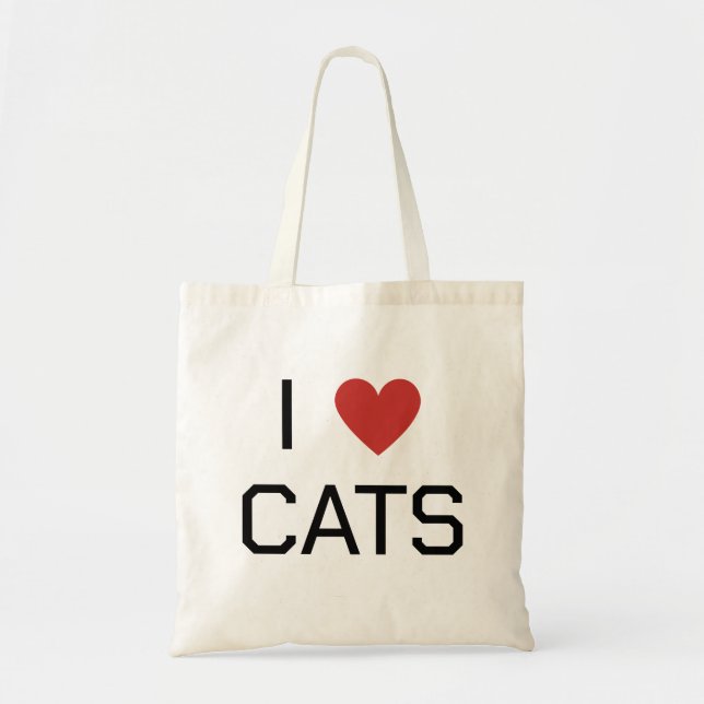 Ich höre Katzen Tragetasche (Vorne)