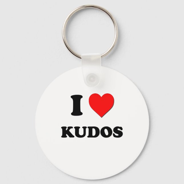 Ich höre Kudos Schlüsselanhänger (Vorderseite)