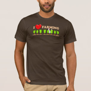 Ich höre Landwirtschaft T-Shirt