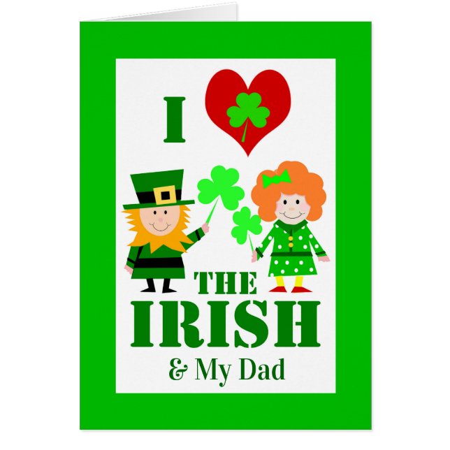 Ich höre Liebe der Iren und Mein Vater St Patrick' (Vorne)