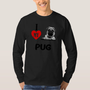 Ich höre Liebe Der Mops meines Mops Hund T-Shirt