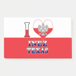 Ich höre Liebe Inez Texas Post-it Klebezettel
