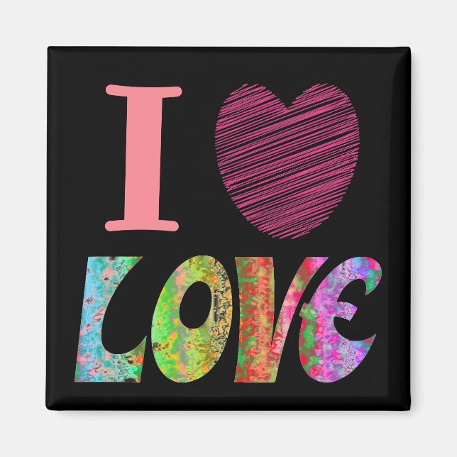 Ich höre Liebe Magnet (Vorne)
