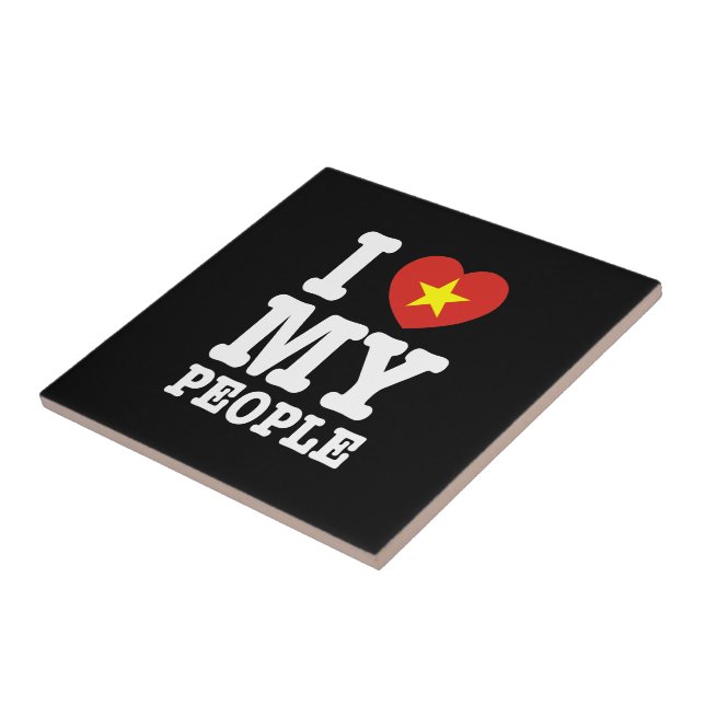 Ich höre (Liebe) meine Vietnam-Leute Fliese (Seite)