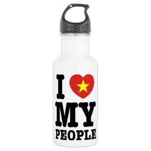 Ich höre (Liebe) meine Vietnam-Leute Trinkflasche