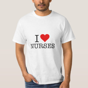 Ich höre Liebe Nurses T-Shirt