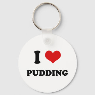 Ich höre Liebe Pudding Schlüsselanhänger