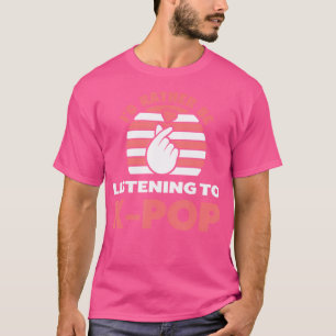 Ich höre lieber K-Pop Südkorea T-Shirt