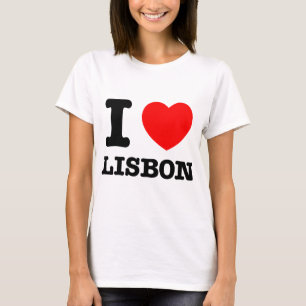 Ich höre Lissabon T-Shirt