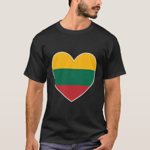 Ich höre Litauen - Spaß für litauische Flaggenmitt T-Shirt