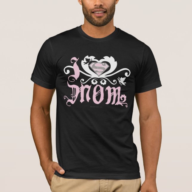 Ich höre Mama rosa T-Shirt (Vorderseite)