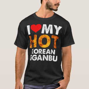 Ich höre mein heißes koreanisches Gganbu für Beste T-Shirt
