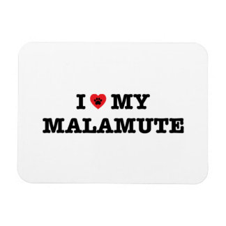 Ich höre mein Malamute Magnet
