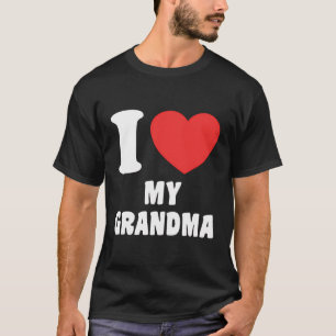 Ich höre mein Oma, ich Liebe mein Oma T-Shirt