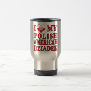 Ich höre mein Polnisch Amerikanisches Zidek Reisebecher