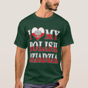 Ich höre mein Polnisch Dziadzia T-Shirt