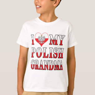 Ich höre mein polnisches Oma T-Shirt