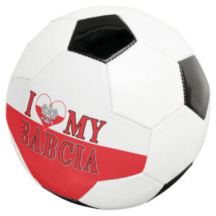 Ich höre meine Babcia Fußball