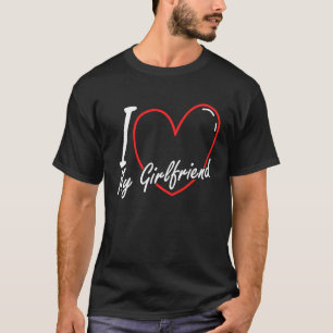 Ich höre meine Freundin, ich Liebe meine Freundin T-Shirt