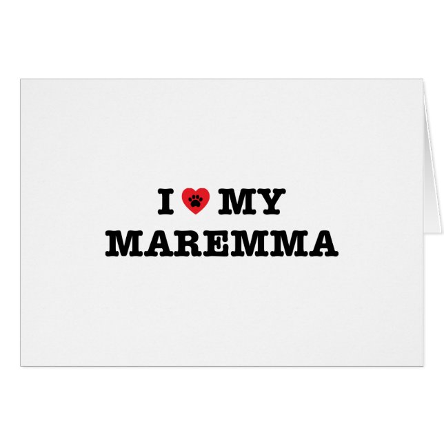 Ich höre meine Maremma (Vorderseite (Horizontal))