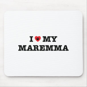Ich höre meine Maremma Mousepad