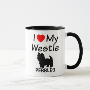 Ich höre meine Westie Hund-Tasse Tasse