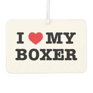 Ich höre meinen Boxer Air Freshener Autolufterfrischer
