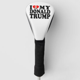 Ich höre meinen Donald Trump 47. Präsident Golf Headcover