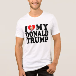 Ich höre meinen Donald Trump 47. Präsident Tri-Blend Shirt