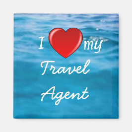 Ich höre meinen Travel Agent Magneten Magnet