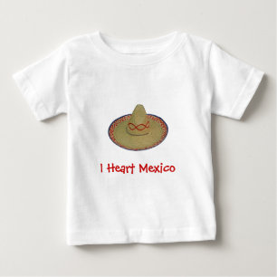 Ich höre Mexiko Baby T-shirt