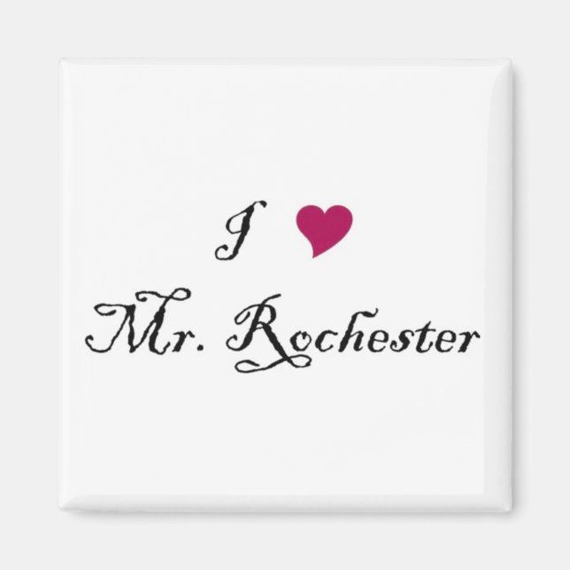 Ich höre Mr. Rochester Magnet (Vorne)