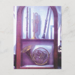 Ich höre Musik Sweet Music Postkarte