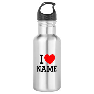 Ich höre Name Stainless Steel Water Flasche Edelstahlflasche