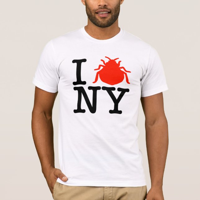 Ich höre New York ab T-Shirt (Vorderseite)