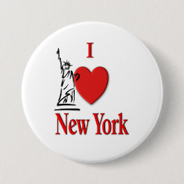 Ich höre New York Button
