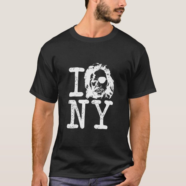 Ich höre New York Snake Plissken T-Shirt (Vorderseite)