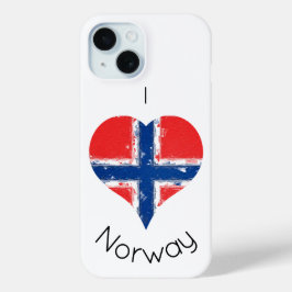 Ich höre Norwegische Flagge Case-Mate iPhone Hülle